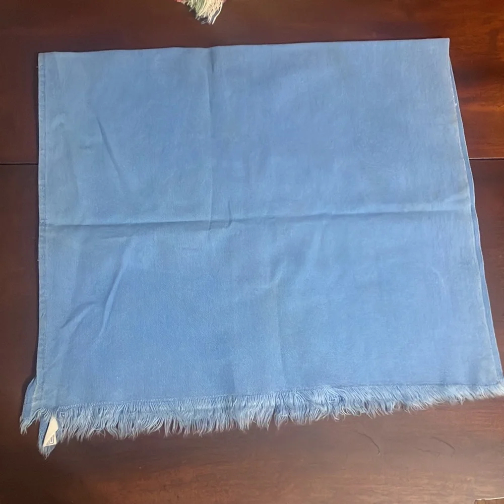 Set of 3 Vintage Cotton Tea Towels / Rags Blue Cannon, Yellow Pheasant with Lace